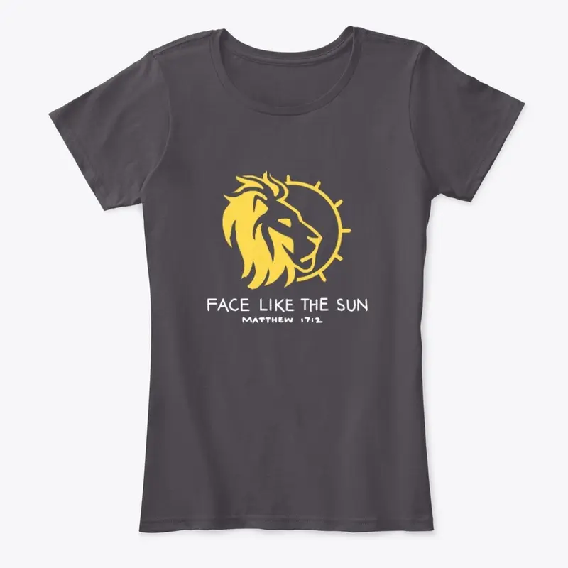 Face Like The Sun - Matthew 17:2 Design